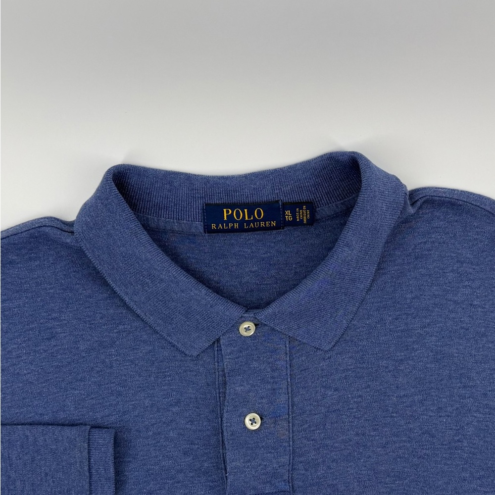 Ralph Lauren Classic Blue Polo Shirt Men’s XL/TG short sleeve